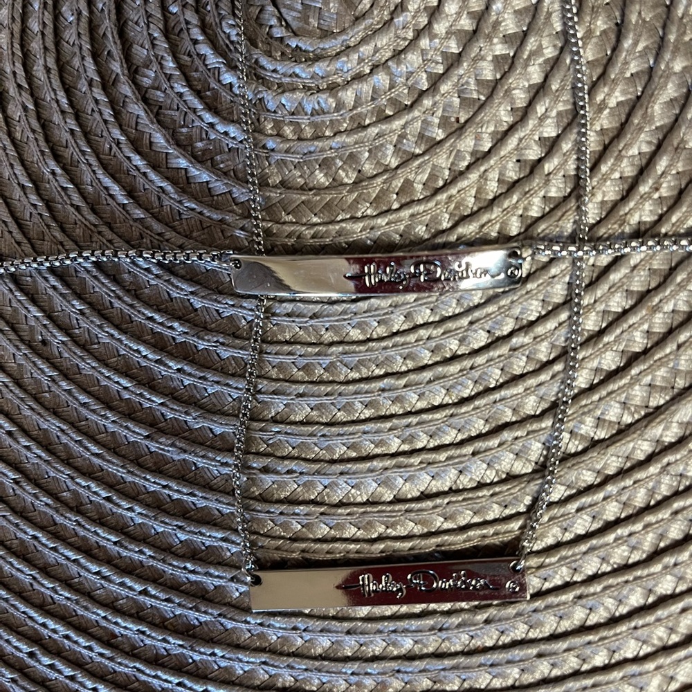 Harley Davidson necklace/bracelet set